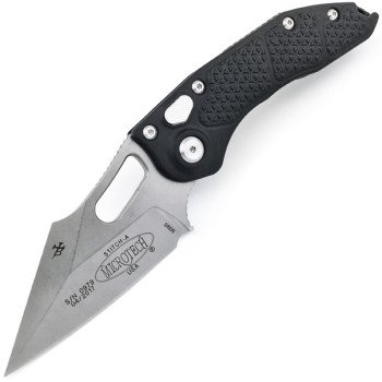 Ніж Microtech Stitch Automatic Polymer (Replica) - Black