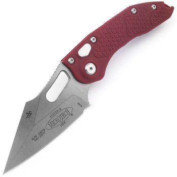 Ніж Microtech Stitch Automatic Polymer (Replica) - Maroon