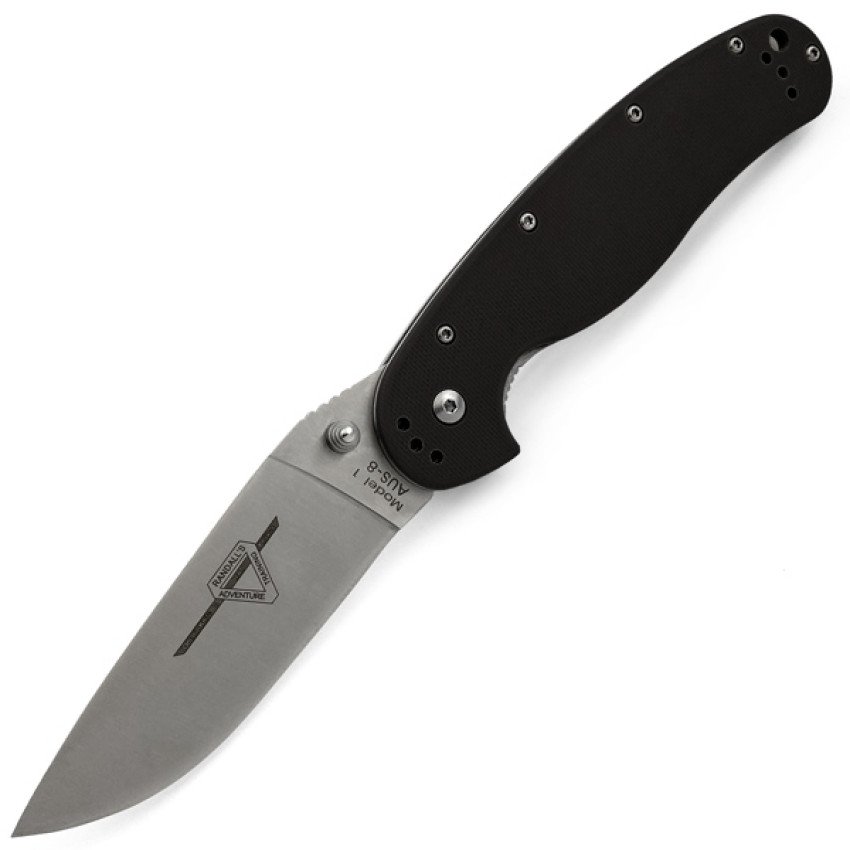 Ніж Ontario Rat Folder Model 1 (Replica) - Black