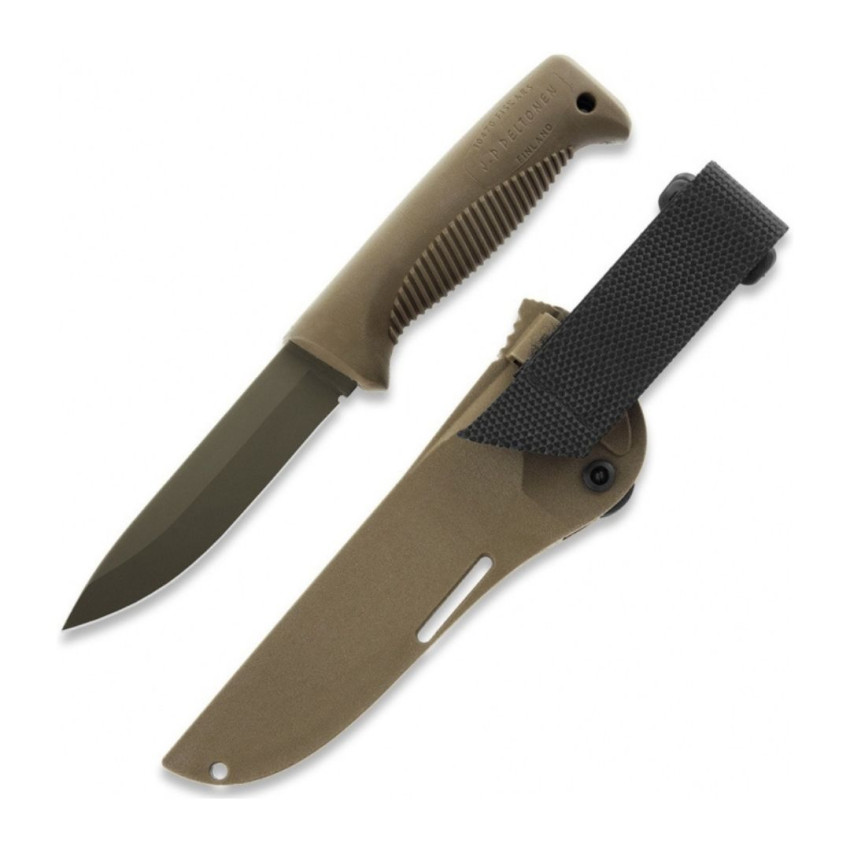 Ніж Peltonen M07 Cerakote FDE Coyote, піхви, FJP126