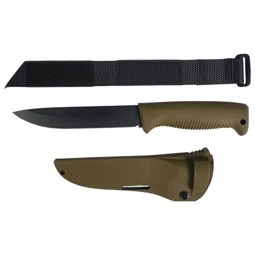 Нож Peltonen M07 Cerakote Khaki, ножны, FJP141 Нож Peltonen M07 Cerakote Khaki, ножны, FJP141