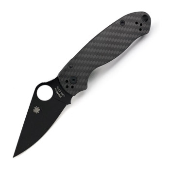 Нож складной Spyderco Para-Military 2 C223 Carbon-Black (replica)