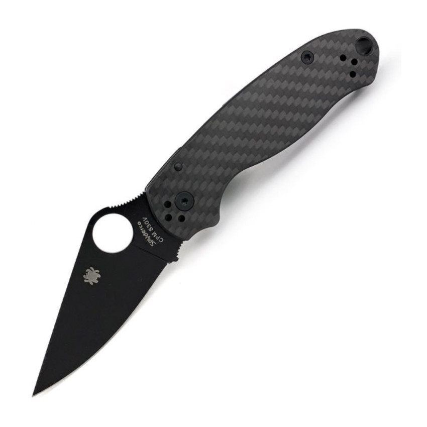 Ніж складаний  Spyderco Para-Military 2 C223 Carbon-Black (replica)