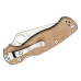 Spyderco Para-Military 2 Brown Micarta CPM Cru-Wear