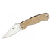 Spyderco Para-Military 2 Brown Micarta CPM Cru-Wear