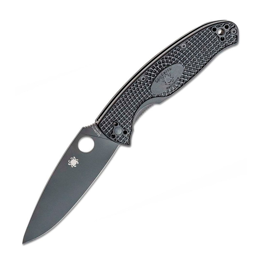 Нож Spyderco Resilience Black Blade, C142PBBK