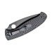Нож Spyderco Resilience Black Blade, C142PBBK