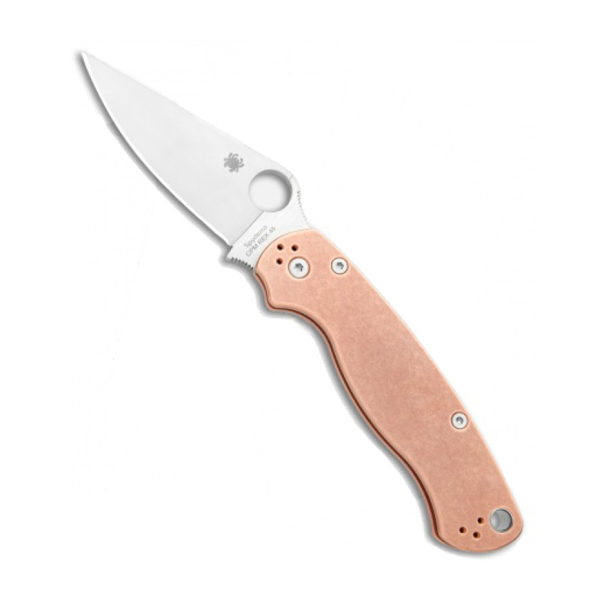 Spyderco Para-Military 2 Copper (3.4" Satin REX 45)