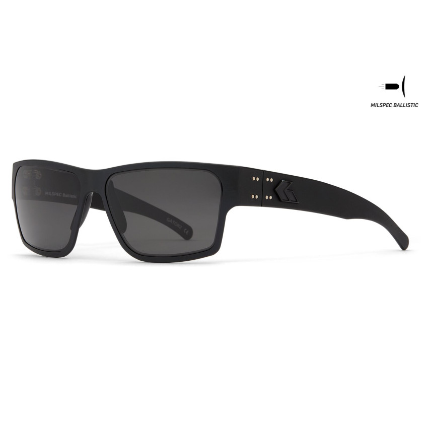 Защитные очки Gatorz Delta Mil-Spec Ballistic, Black Cerakote - GZ-04-002