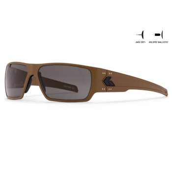 Защитные очки Gatorz Specter, ANSI Z87.1 Mil-Spec Ballistic, Tan Cerakote - GZ-08-302