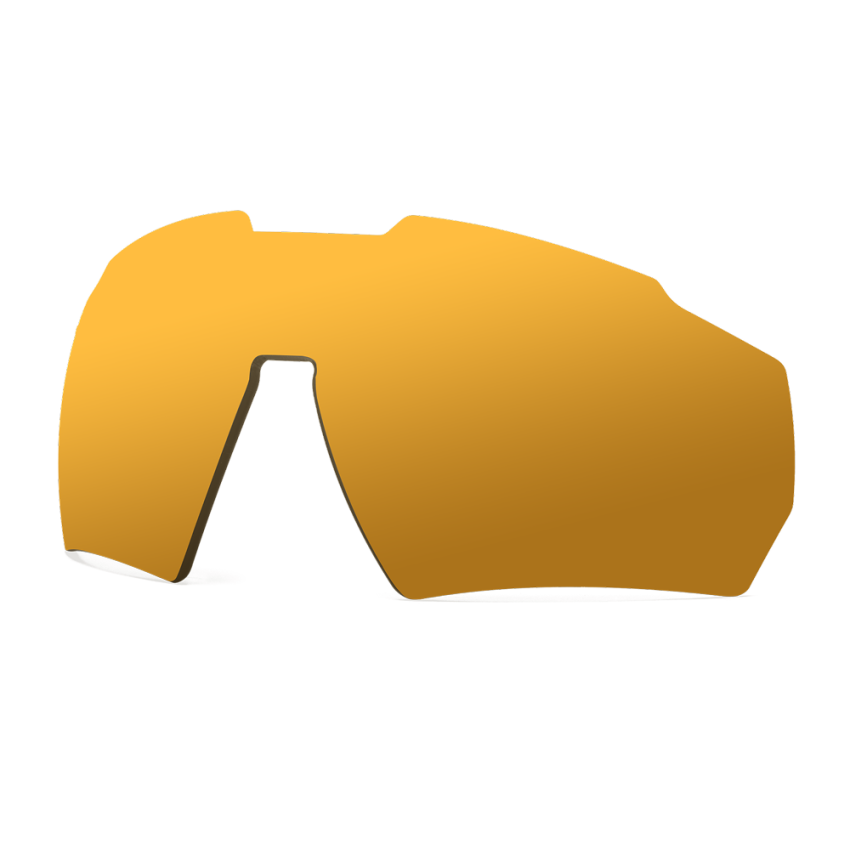 Сменная линза Gatorz для Blastshield, Ballistic Polarized  ANSI Z87+/MILSPEC Ballistic Smoke Polar w/Gold Mirror - GZ-10-956