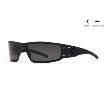 Защитные очки Gatorz Magnum ANSI Z87.1 Mil-Spec Ballistic, Black Cerakote - GZ-01-002