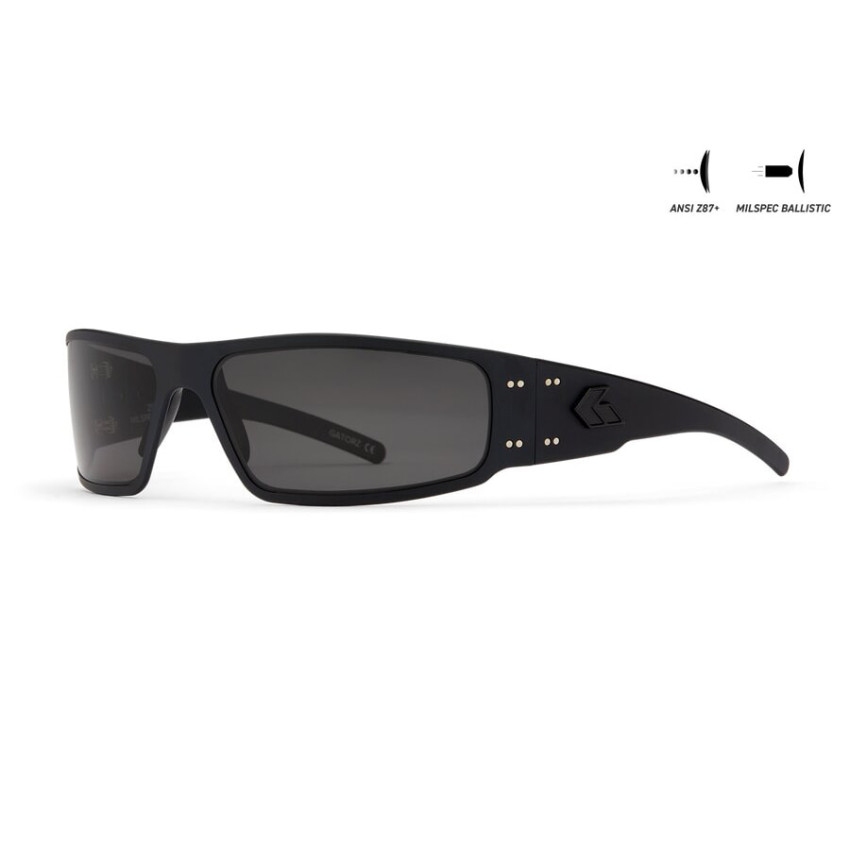 Защитные очки Gatorz Magnum ANSI Z87.1 Mil-Spec Ballistic, Black Cerakote - GZ-01-002