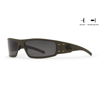 Защитные очки Gatorz Magnum ANSI Z87.1 Mil-Spec Ballistic, OD Green Cerakote - GZ-01-202