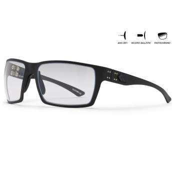 Защитные очки Gatorz Marauder Photochromic ANSI Z87.1 Mil-Spec Ballistic, Black Cerakote - GZ-12-404
