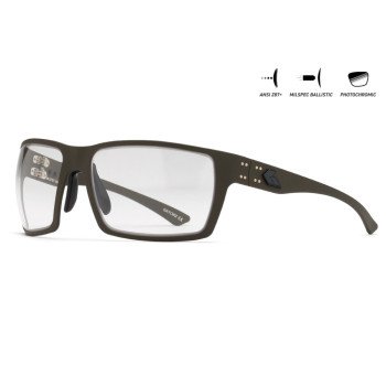 Защитные очки Gatorz Marauder Photochromic ANSI Z87.1 Mil-Spec Ballistic, OD Green Cerakote - GZ-12-205