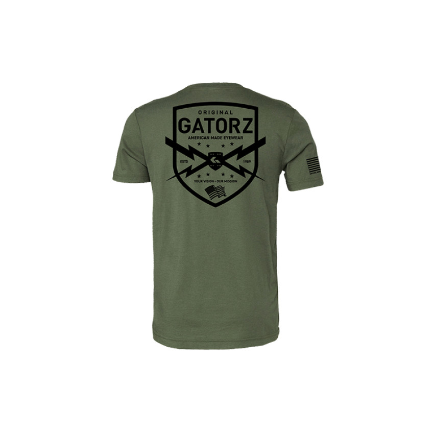 Футболка Gatorz Lightning Tee, GREEN, LARGE, GZ-86-080