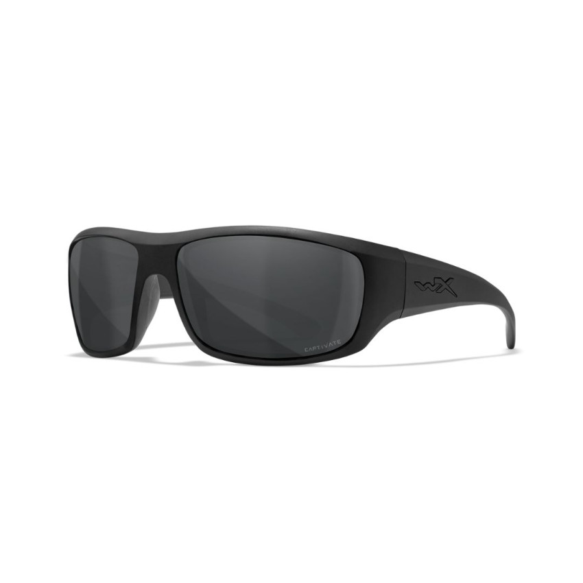 Очки тактические Wiley X Omega Captivate Polarized Grey Lens / Matte Black Frame, ACOME08