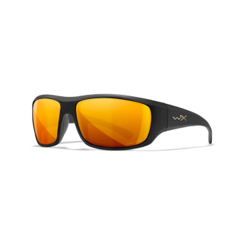 Окуляри тактичні Wiley X Omega Matte Black Frame / Captivate Polarized Bronze Mirror, ACOME04
