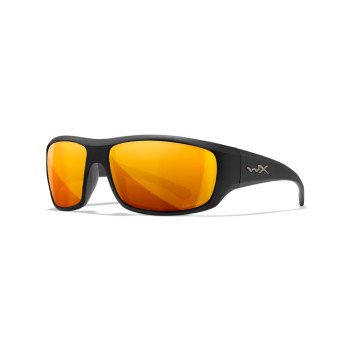 Окуляри тактичні Wiley X Omega Matte Black Frame / Captivate Polarized Bronze Mirror, ACOME04