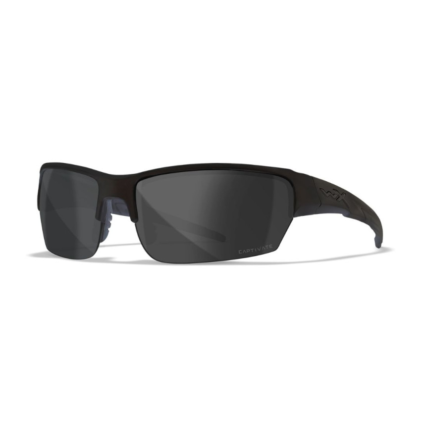 Очки тактические Wiley X Saint Alt Matte Black Frame / Captivate Polarized Grey Lens, CHSAI08ALT