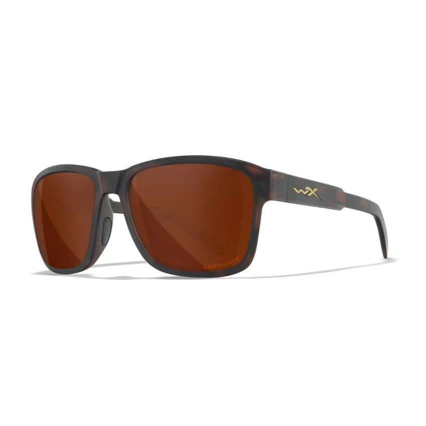 Очки тактические WX Trek Matte Havanna Brown Frame/Captivate Polarization Copper Lens, AC6TRK06