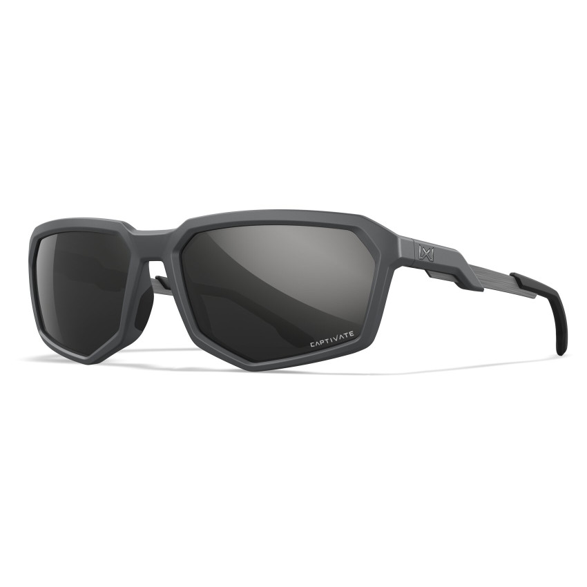 Тактические очки Wiley X WX Recon, Polarized Black Mirror, Grey - AC6RCN08