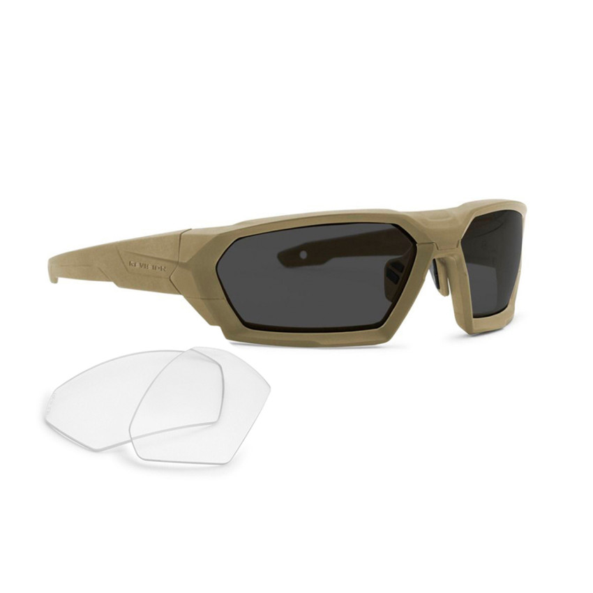 Тактичні балістичні окуляри Revision ShadowStrike Military TAN (One Size) - 2 лінзи
