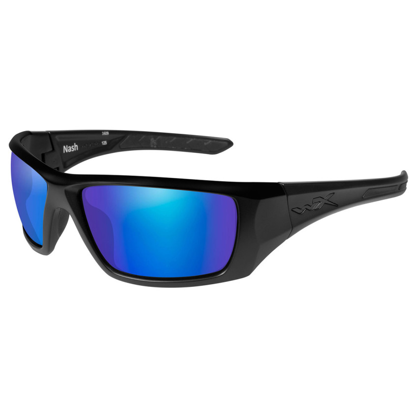 Очки Wiley X NASH Polarized Blue Mirror Matte Black Frame