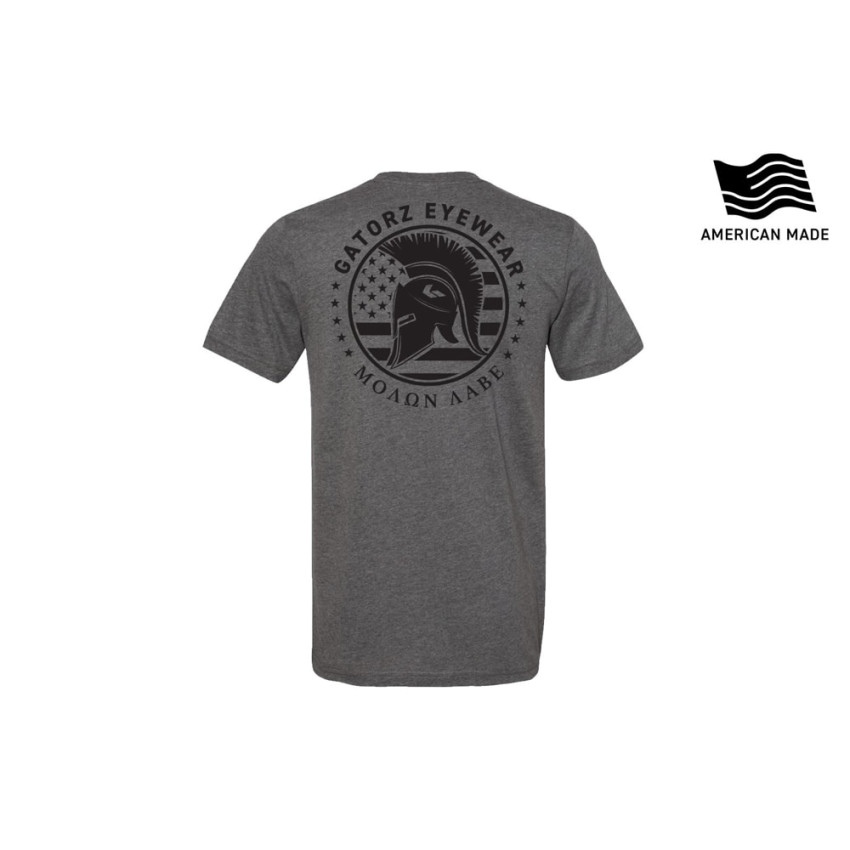 Футболка Gatorz Molon Labe Tee, Grey, XXL - GZ-86-040