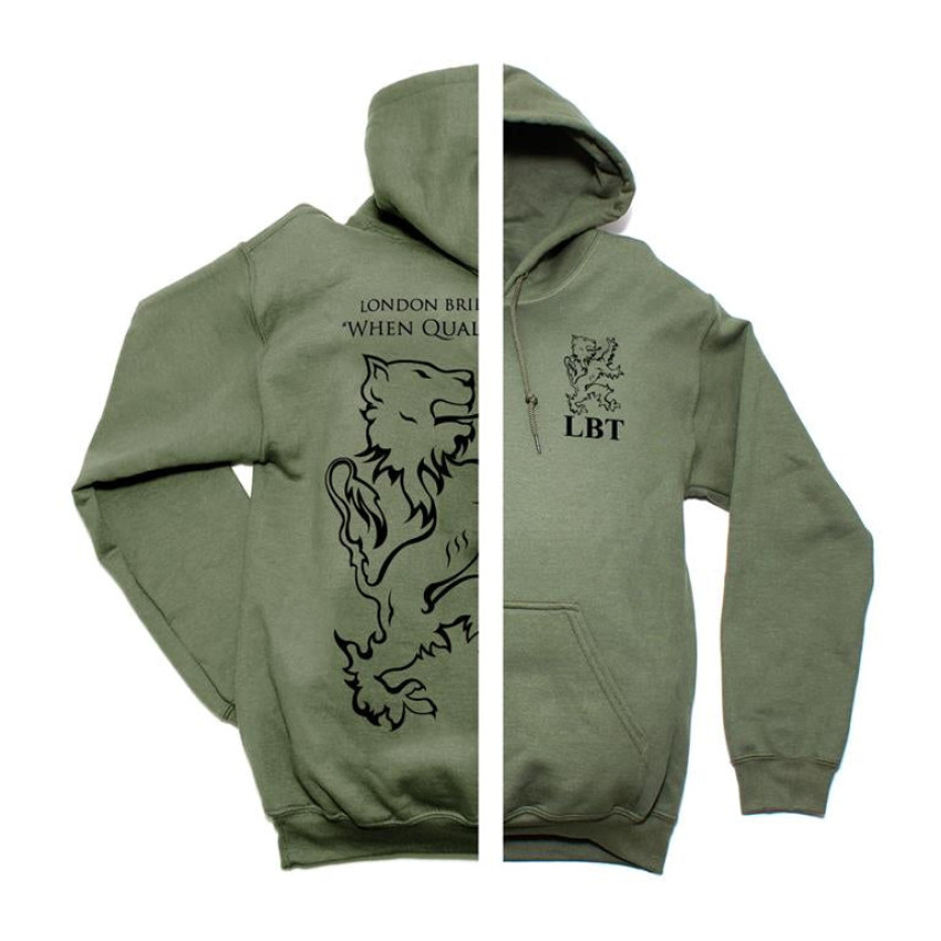 Худи (кофта) LBT Hoodie LBT-HOODIE-ARMY, Olive - XXL