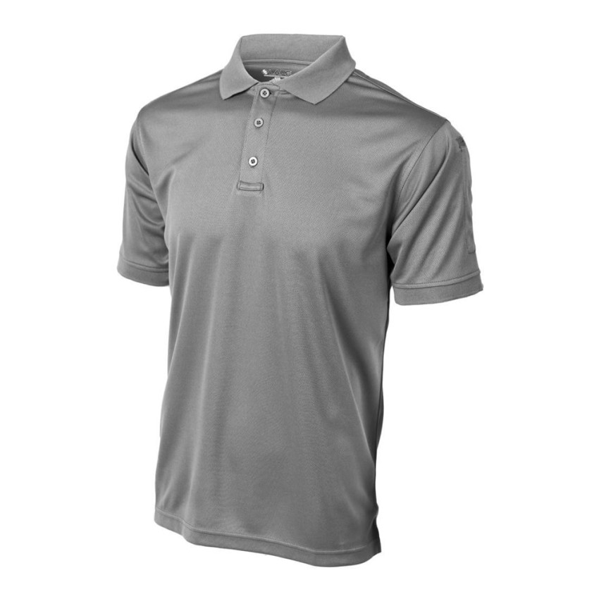 Поло LA Police Gear Men's Recon Jersey Polo Shirt, Grey - XL