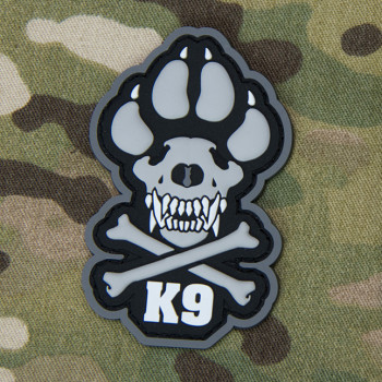 Патч Mil-Spec Monkey K9 3in Morale Patch, ПВХ (Urban)