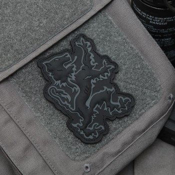 Патч LBT Lion Logo PVC Patch LBT-2871C - BLACKOUT