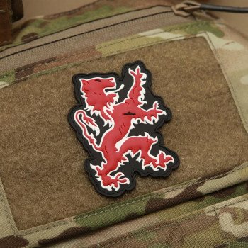 Патч LBT Lion Logo PVC Patch LBT-2871C - RED