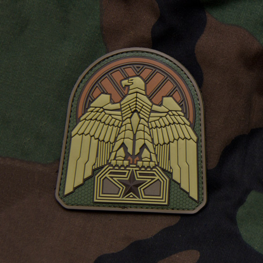 Патч Mil-Spec Monkey Industrial Eagle Morale Patch, ПВХ (Multicam)