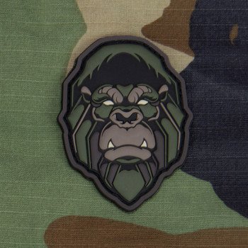 Патч Mil-Spec Monkey Gorilla Head Morale Patch, ПВХ (Forest)
