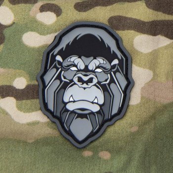 Патч Mil-Spec Monkey Gorilla Head Morale Patch, ПВХ (Urban)