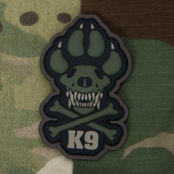 Патч Mil-Spec Monkey K9 3in Morale Patch, ПВХ (Forest)