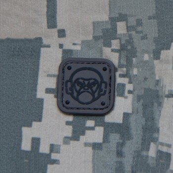 Патч Mil-Spec Monkey Monkey Stencil 1inch Morale Patch, ПВХ (Urban)
