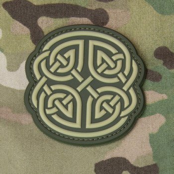 Патч Mil-Spec Monkey Celtic Knot Shield 1 Morale Patch, ПВХ (Multicam)
