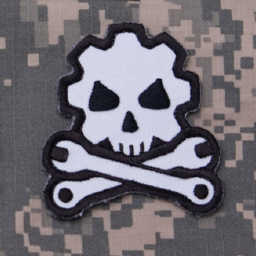 Патч Mil-Spec Monkey Death Mechanic Morale Patch, вишитий (SWAT)