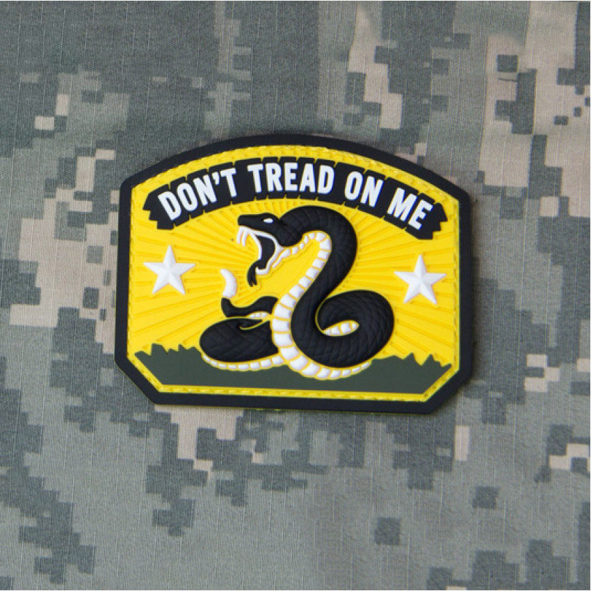 Патч Mil-Spec Monkey Don't Tread PVC Morale Patch, ПВХ (FullColor)