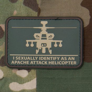 Патч Mil-Spec Monkey Helisexual Morale Patch, ПВХ (Multicam)