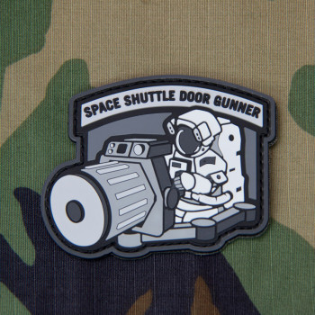 Патч Mil-Spec Monkey Space Shuttle Doorgunner Morale Patch, ПВХ (Urban)
