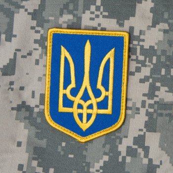 Патч Mil-Spec Monkey Ukraine Coat of Arms Patch, вишивка, limited (FullColor)