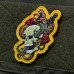 Патч Mil-Spec Monkey Skull Snake 1 Morale Patch, ПВХ (FullColor)