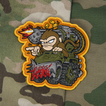 Патч Mil-Spec Monkey War Machine Monkey1 Morale Patch, ПВХ (FullColor)