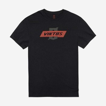 Футболка VIKTOS Type 2 Tee, Black — чоловіча тактична футболка для EDC та повсякденного використання