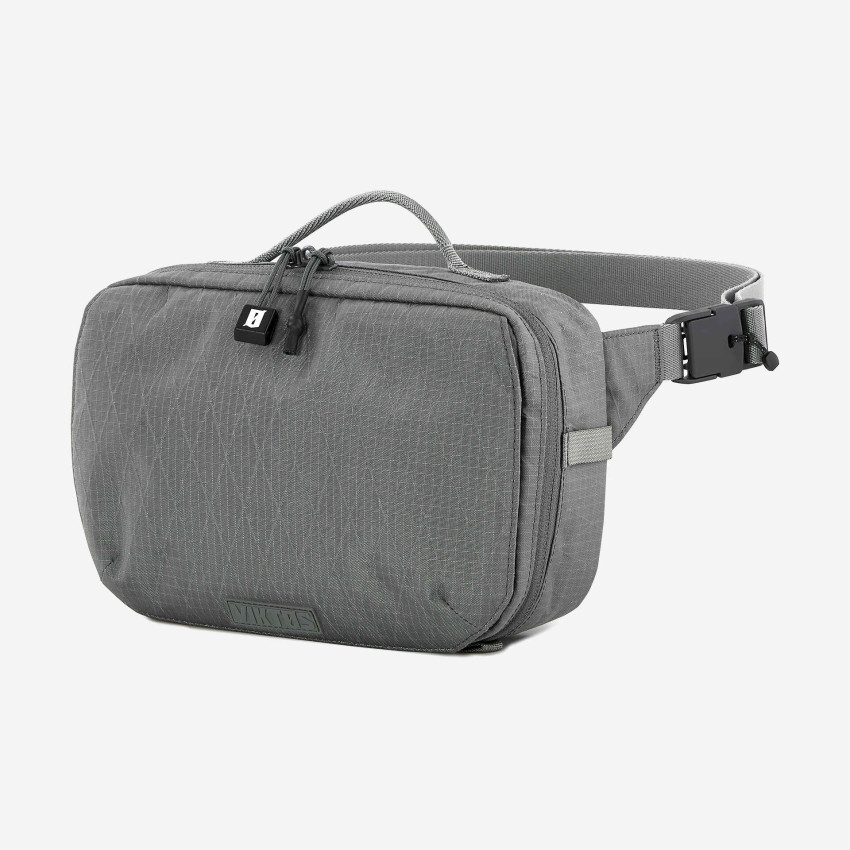 Поясна сумка VIKTOS Upscale Hip Pack Grey — тактична EDC бананка / сумка на пояс